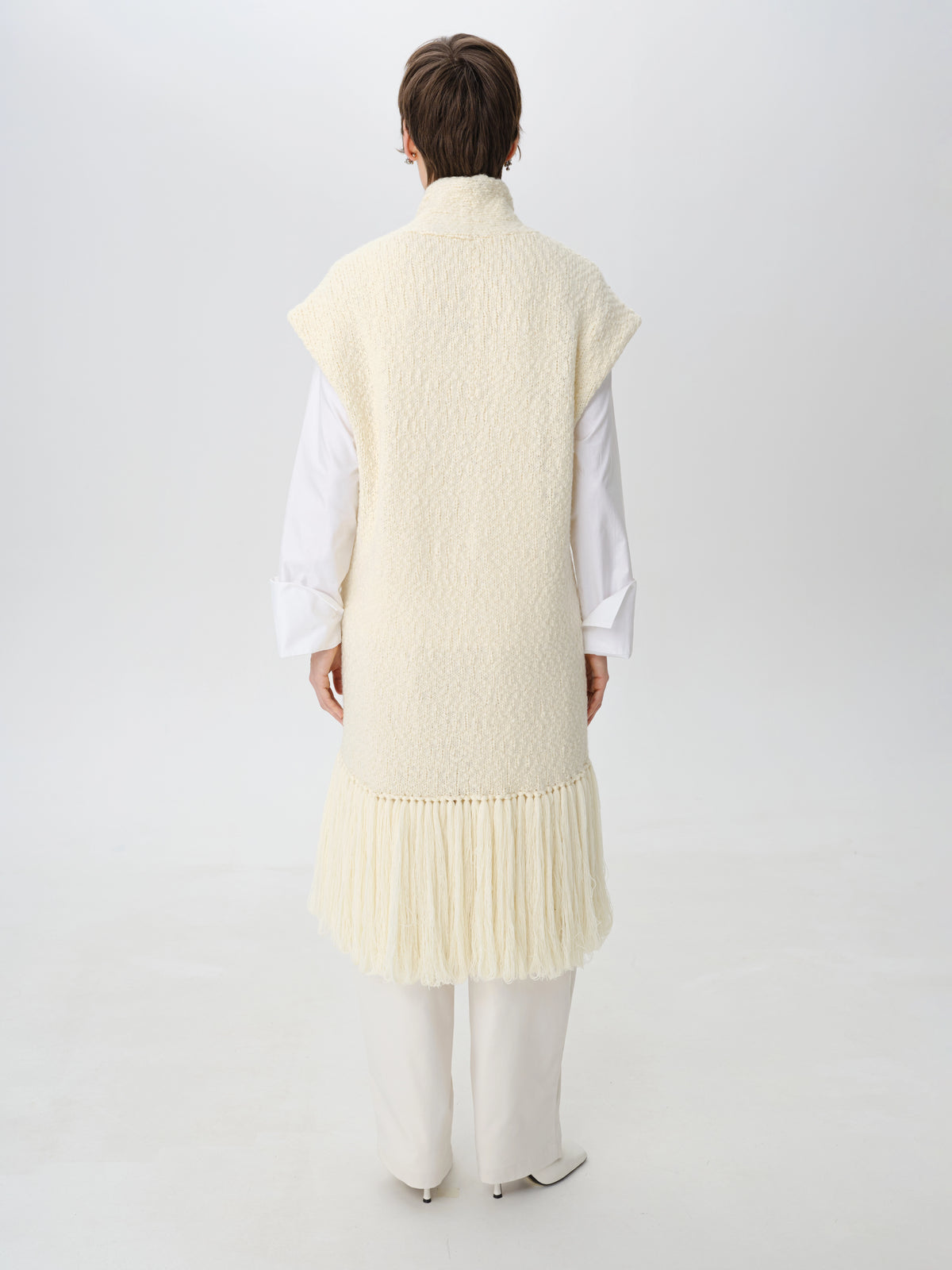 Textured Knit Vest