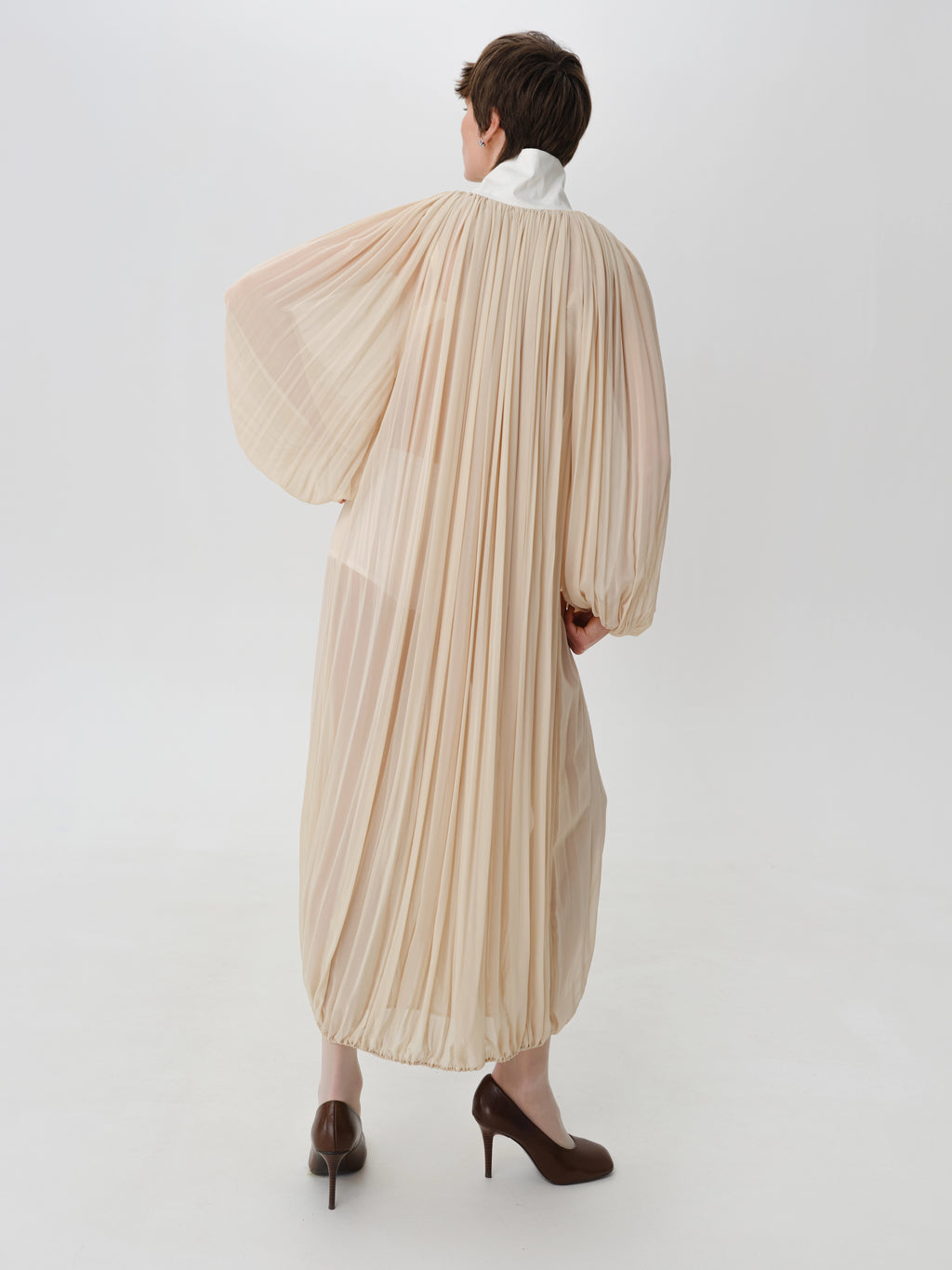Silk Veil Dress
