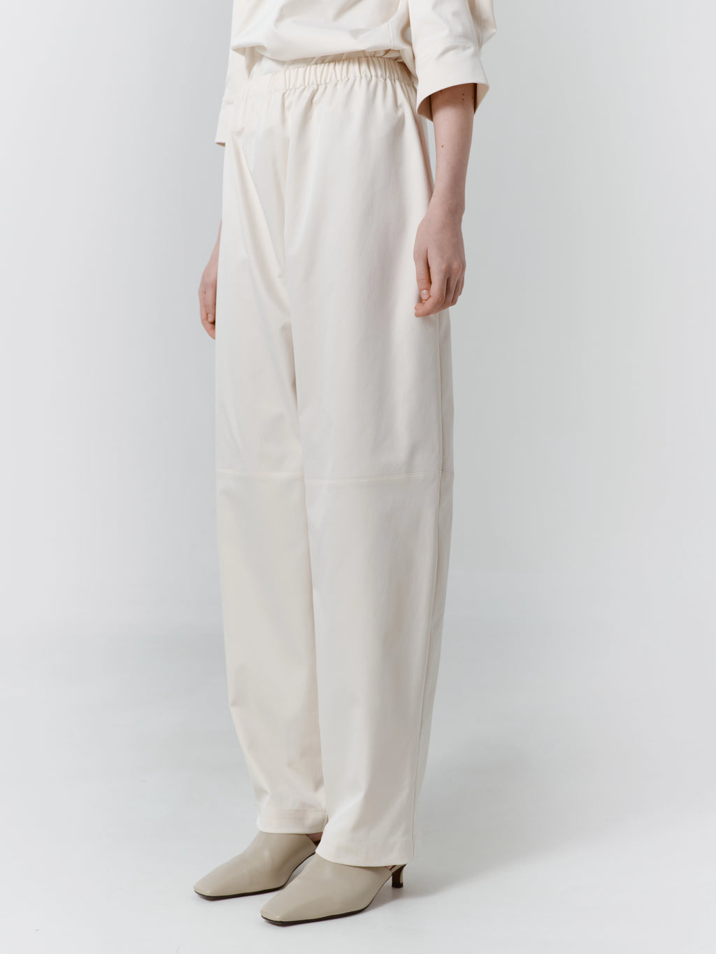 Grey-Beige Structure Pants