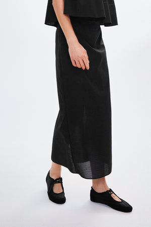 Спідниця з плетеним поясом ручної роботи