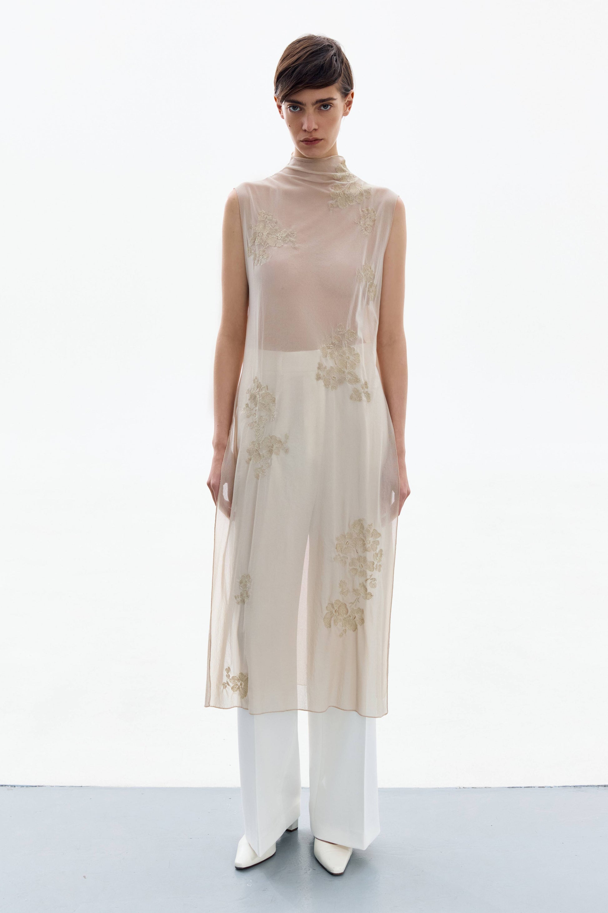 Brass Bloom Dress