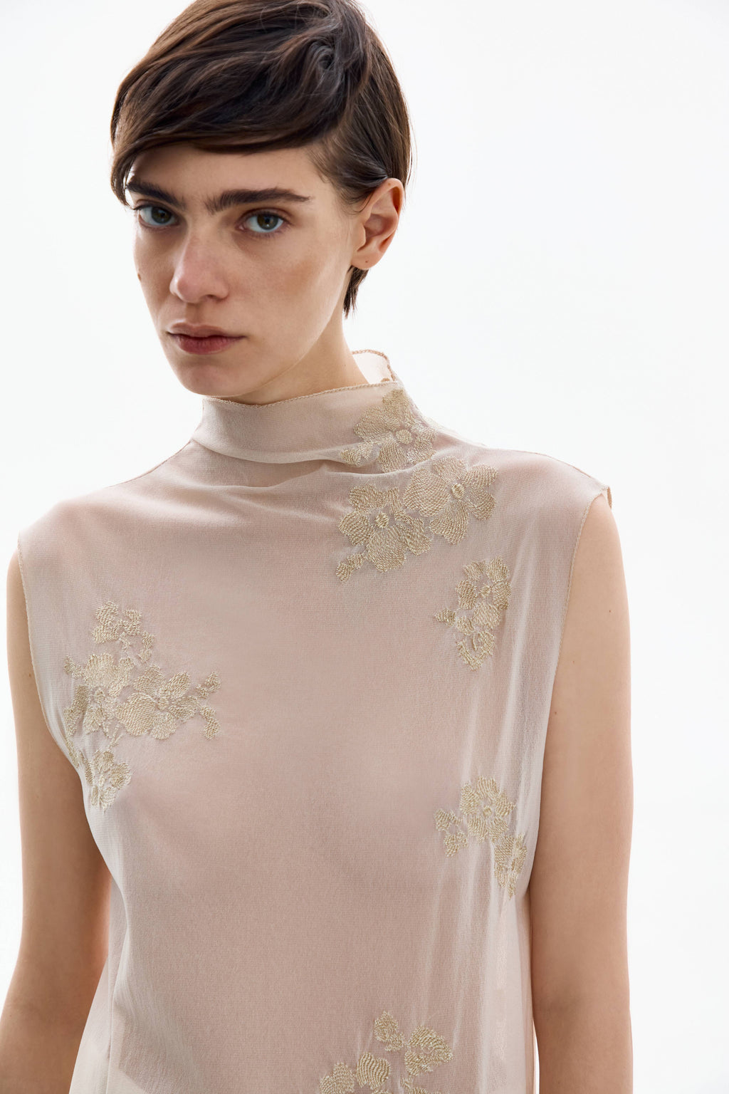 Brass Bloom Dress