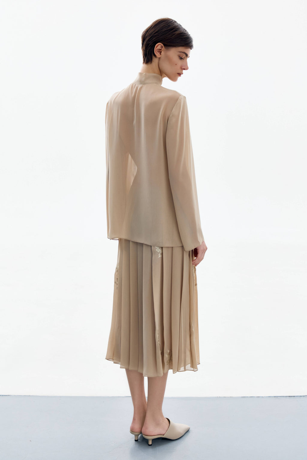 Nude Blouse