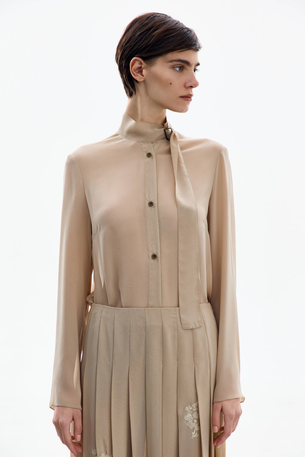 Nude Blouse