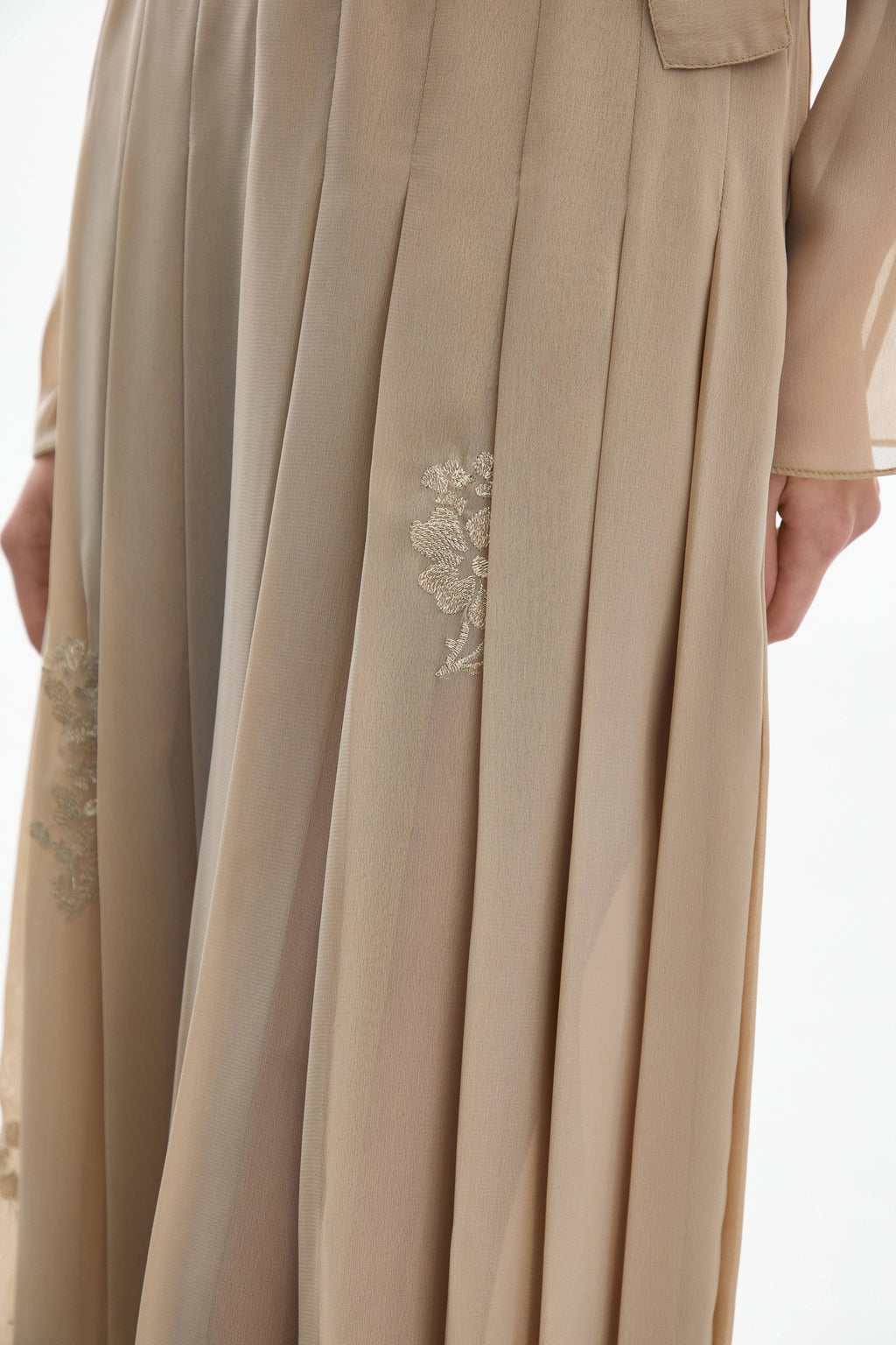 Golden Nude Skirt