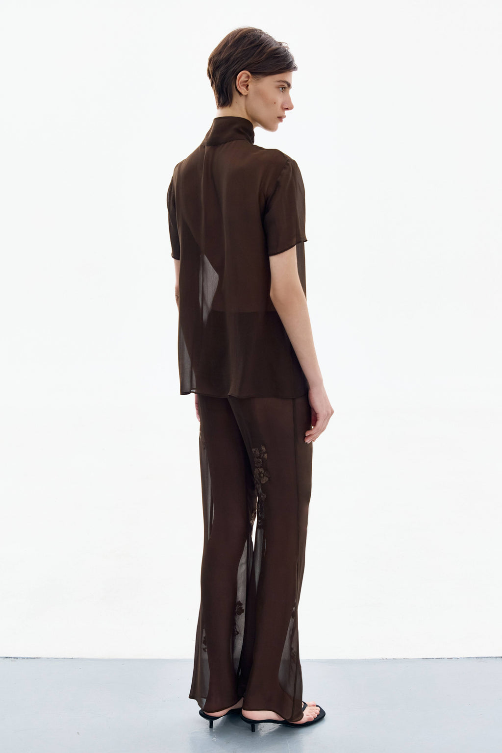 Brown Silence Blouse