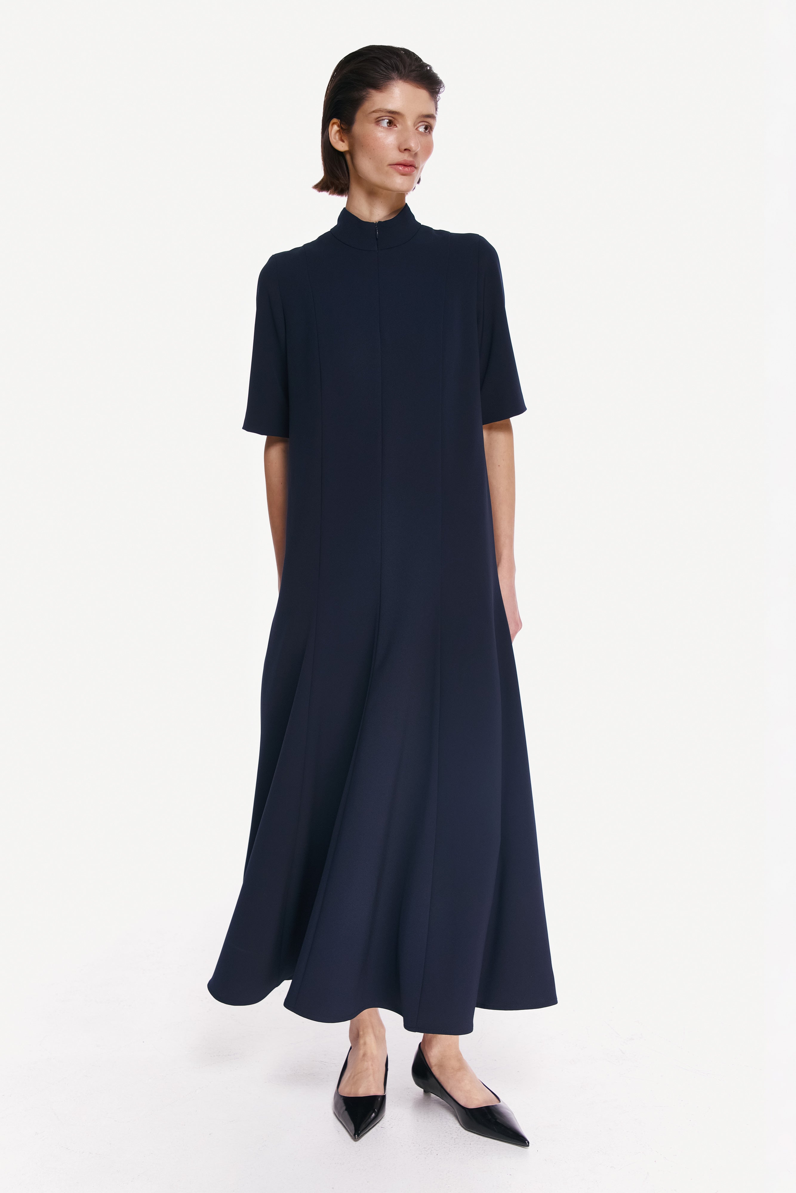 BLUE FLOWY DRESS