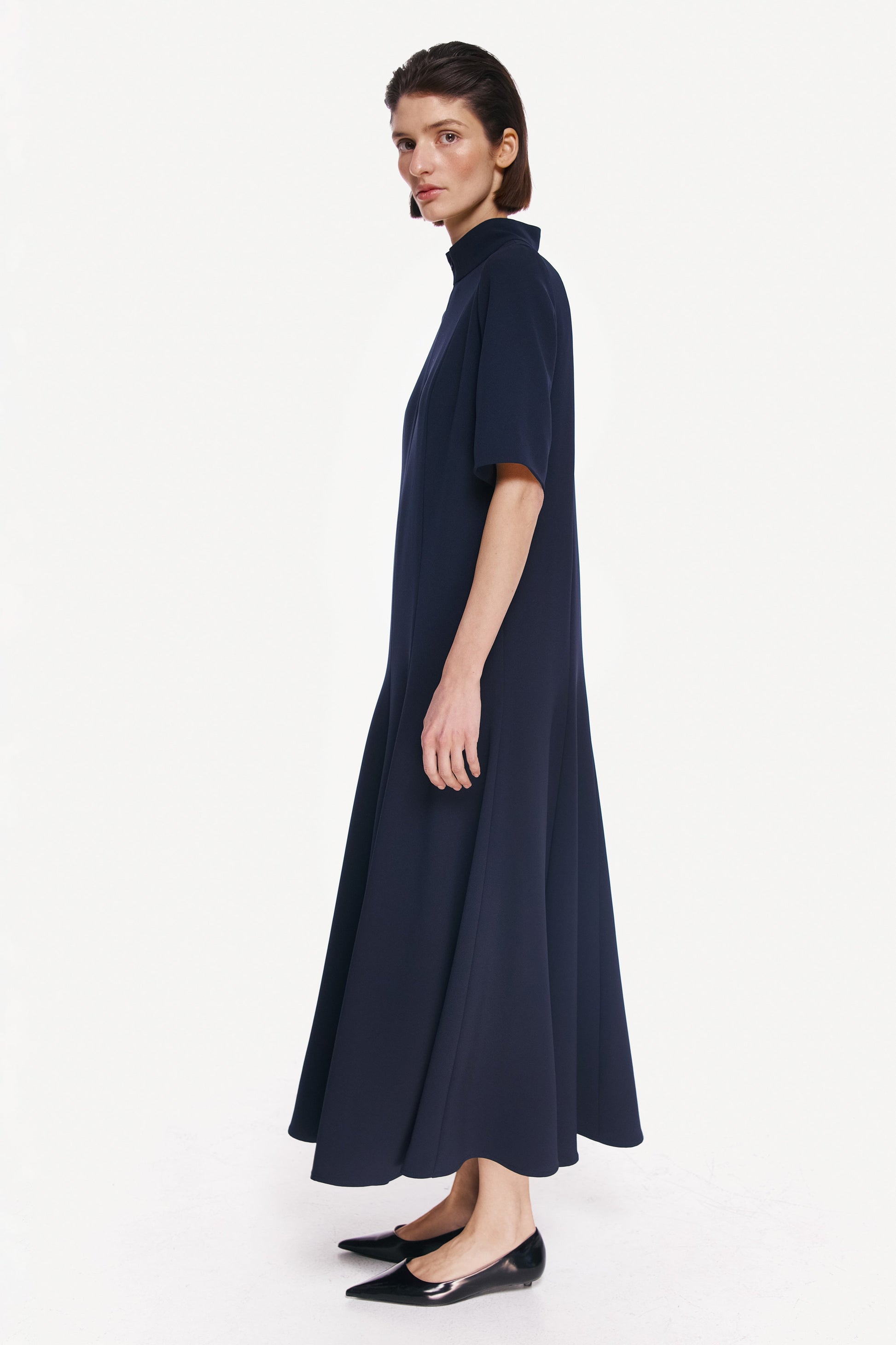 BLUE FLOWY DRESS