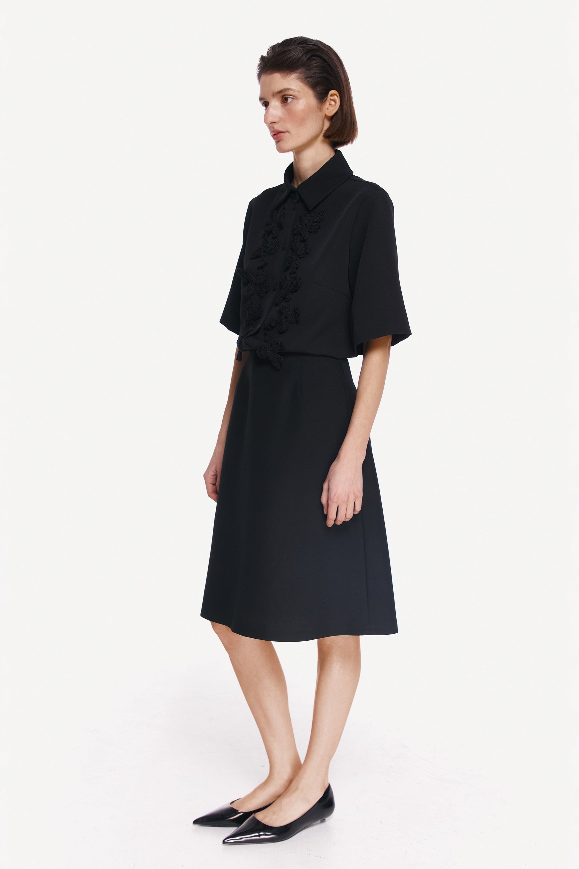 SHIRT «BLACK KVIT»