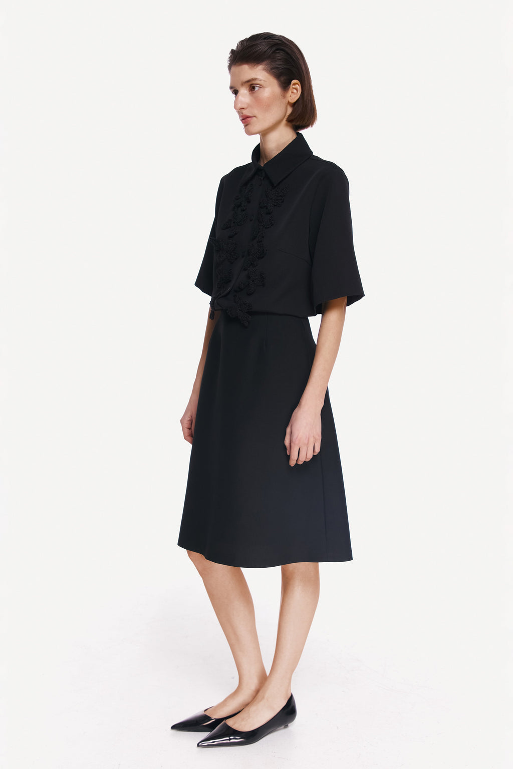 SHIRT «BLACK KVIT»