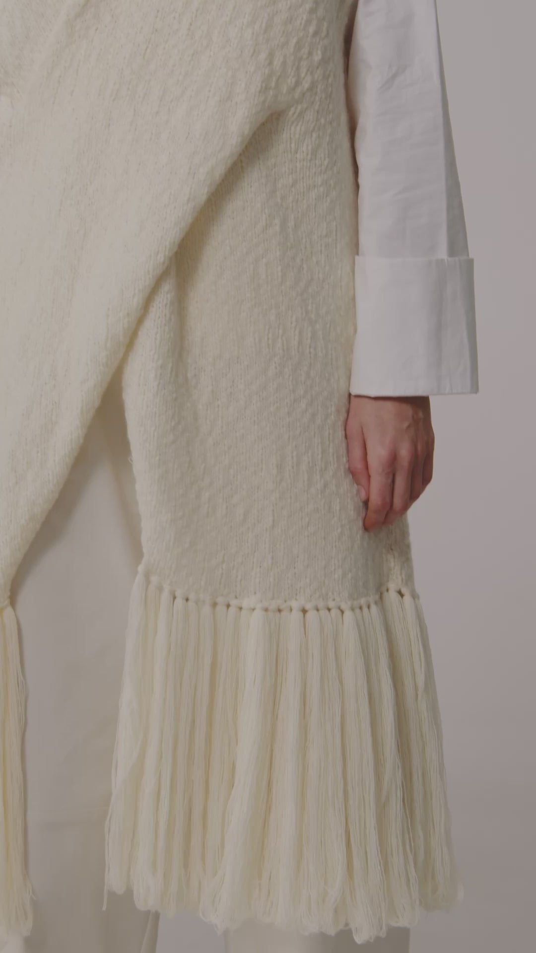 Textured Knit Vest